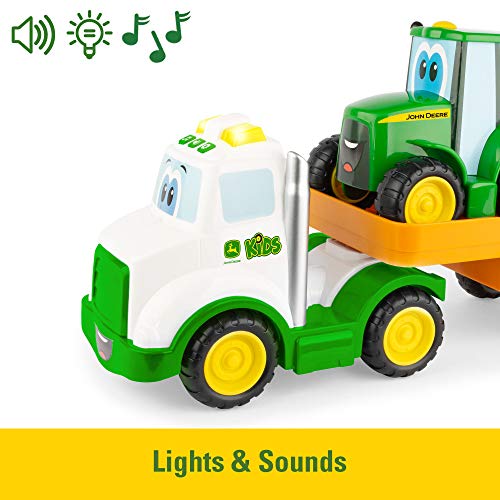 Cheapest Lights & Sounds Farmin Friends Toy Hauling Set With Toy Truck And Backhoe Tractor Toy Ages 18 Months And Up - Everyday Play Set