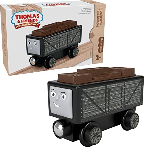 Promo Price Thomas And Friends Thomas Push-Along Toy Train For Toddlers And Preschool Kids Wooden Railway Thomas - Everyday Play Set