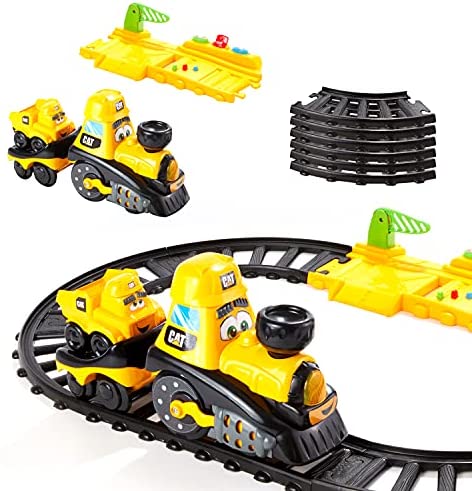 Discount Cat Construction Power Track Friends Preschool Train Se - Everyday Play Set