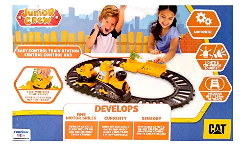 Discount Cat Construction Power Track Friends Preschool Train Se - Everyday Play Set