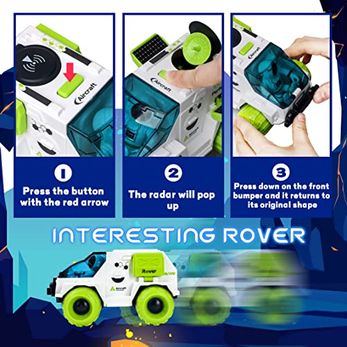 Space Toys For Kids Rocket Ship Toys For Kids With Space Shuttle Astronaut Figures And Space Rover Space Toys For Boys 5-8 Spaceship Toy For Kids Astro Boy Figure Toys For 3 Year Old Boys - Everyday Play Set
