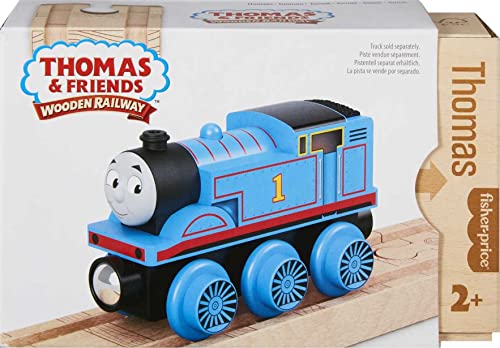 Promo Price Thomas And Friends Thomas Push-Along Toy Train For Toddlers And Preschool Kids Wooden Railway Thomas - Everyday Play Set