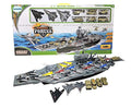 Deals 33 Inch Aircraft Carrier With Soldiers Jets Military Vehicles (18 Fighter Jets) - Everyday Play Set