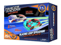 2.4 GHz Radio Control Remote Slot-Less Cordless Racing Blazin Loop Speedway Track Set With Two C - Everyday Play Set