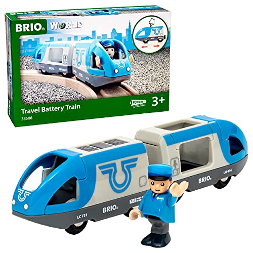 Cheap RIO World – 33506 Travel Battery Train 3 Piece Train Toy For Kids Ages 3 And Up - Everyday Play Set