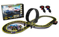 Micro Scalextric Justice League Batman Vs Joker Battery Powered 1:64 Slot Car Race Track Set G1155T Black - Everyday Play Set
