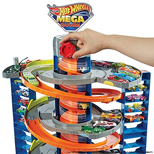 Mattel – Hot Wheels City 50 New Mega Garag - Everyday Play Set