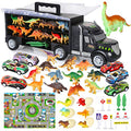 Coupon Dinosaur Toys For Kids 3-5 Dinosaur Truck Carrier Transport Truck Dinosaurs Toys For Boys And Girls 3 4 5 6 Years Old With Dino Eggs 23 Pcs Kids Toys Dinosaur - Everyday Play Set